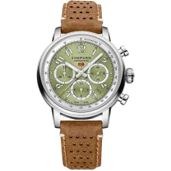 Mille Miglia 40mm Classic Chronograph Green Dial Watch