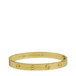 18k Yellow Gold Love Bracelet 16