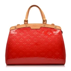 Red Patent Monogram Vernis Brea MM