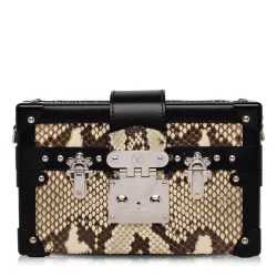 Petite Malle Handbag Python