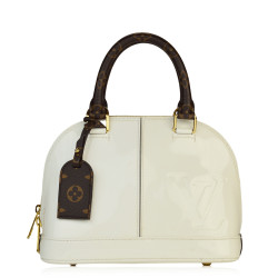 Vernis White Patent Alma Bb Bag