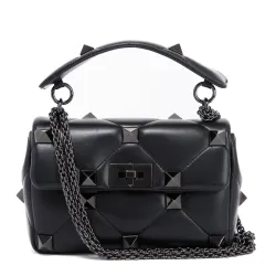 Roman Stud Medium Shoulder Bag
