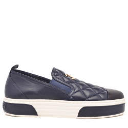 Interlocking CC Logo Sneakers Navy 37.5