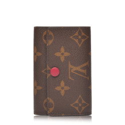 Monogram 6 Key Multicles Holder Poppy