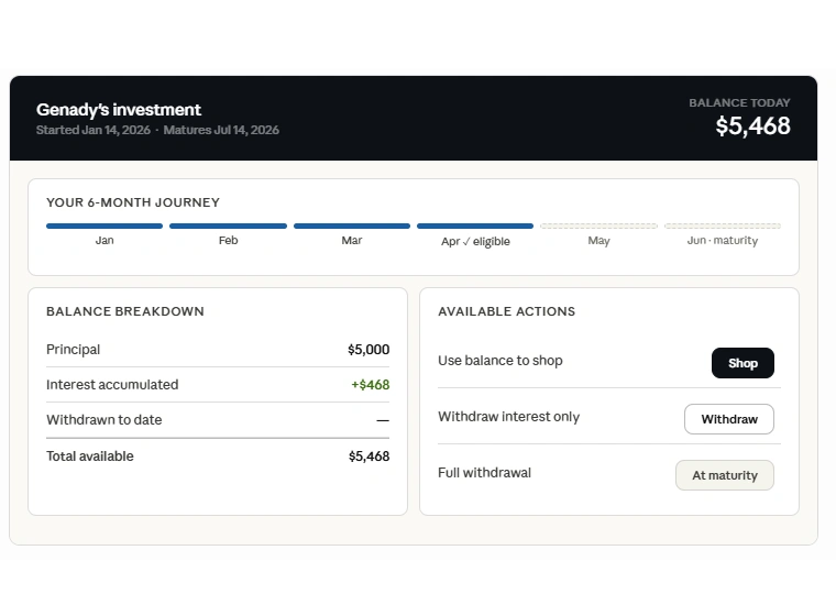 Reserve Dashboard Preview